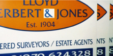 Estate agent boards