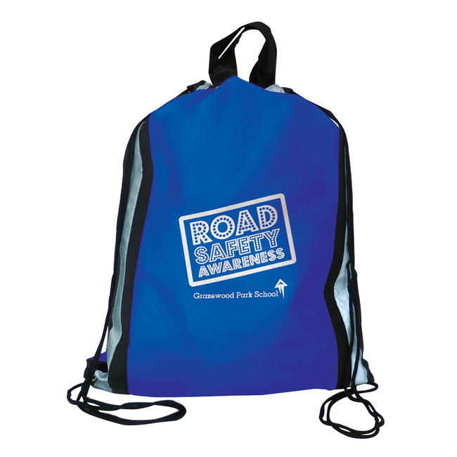 Reflector Drawstring Bag - Image 2