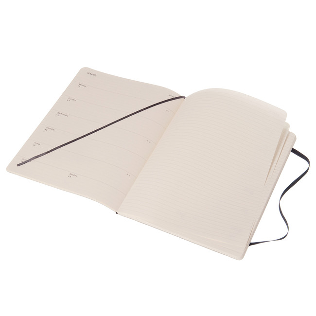 Moleskine 12M XL Weekly Planner Notebook - Image 3